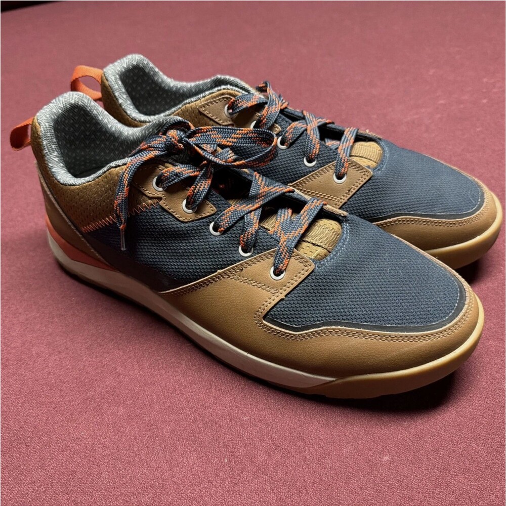 Forsake Banks Low, Size 14, Navy, Men's Water Resistant Hiking Sneaker